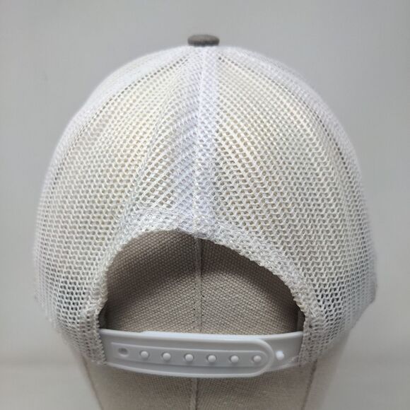 There's Amazing Inside Florida Citrus Snapback Trucker Hat Gray One Size - Picture 5 of 6